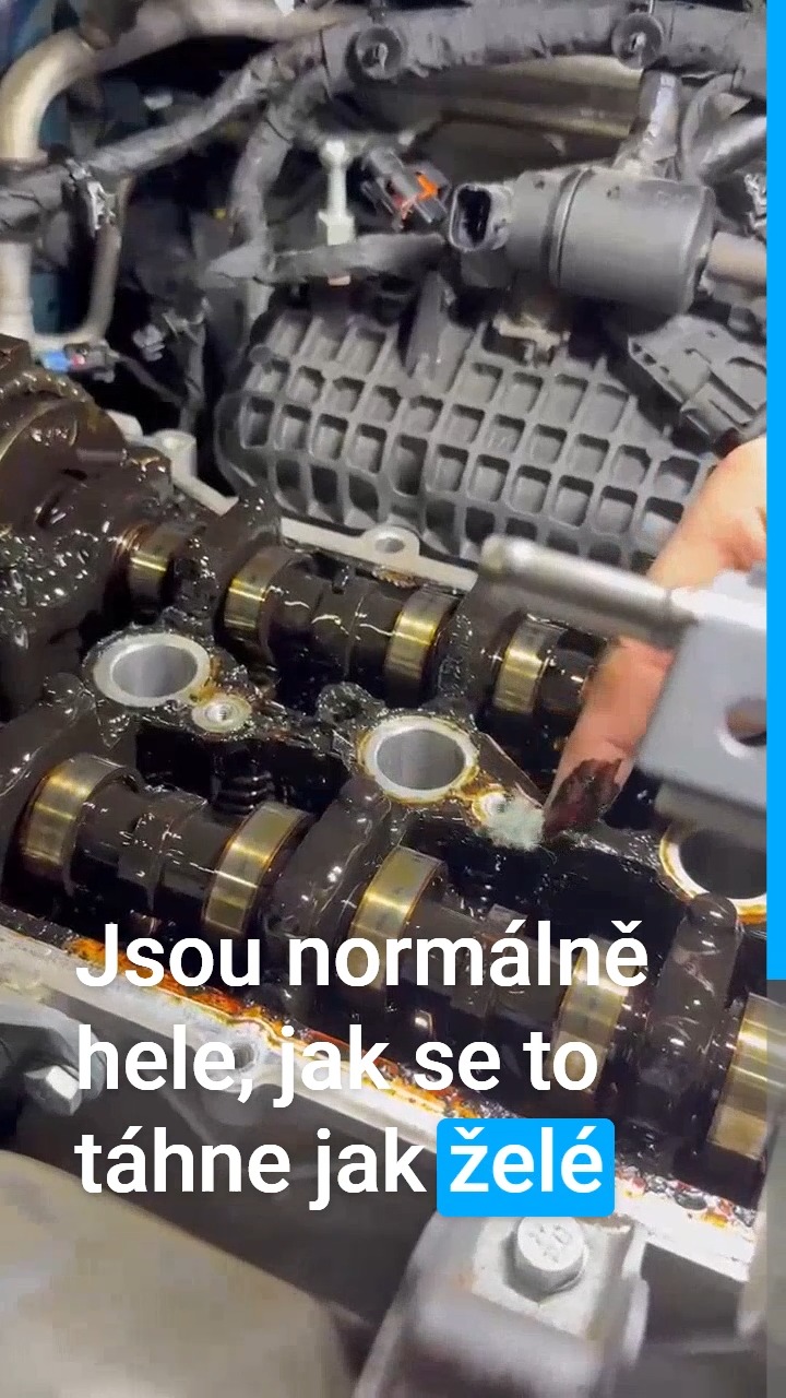 Tohle není olej. Tohle je důkaz zanedbaného servisu. 🤦‍♂️